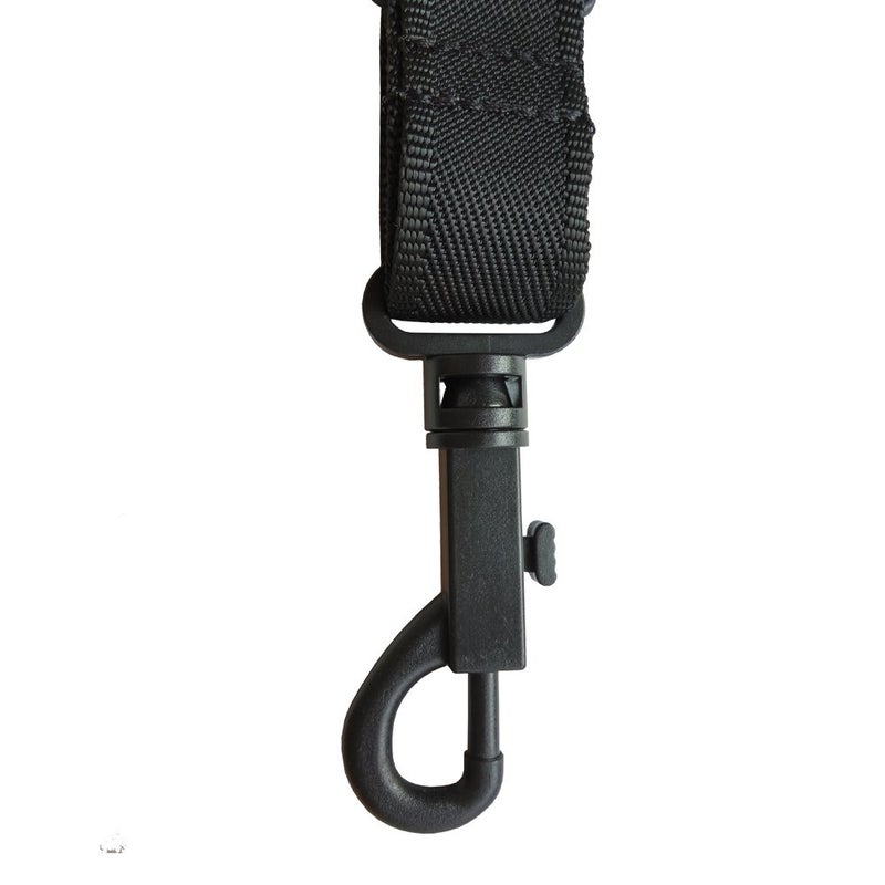 Xinlinke Xinlink Professional Black Colored Padded Alto Tenor Saxophone Neck Strap with Locking Snap Hook for Sax Player Music Instrument - Image 5